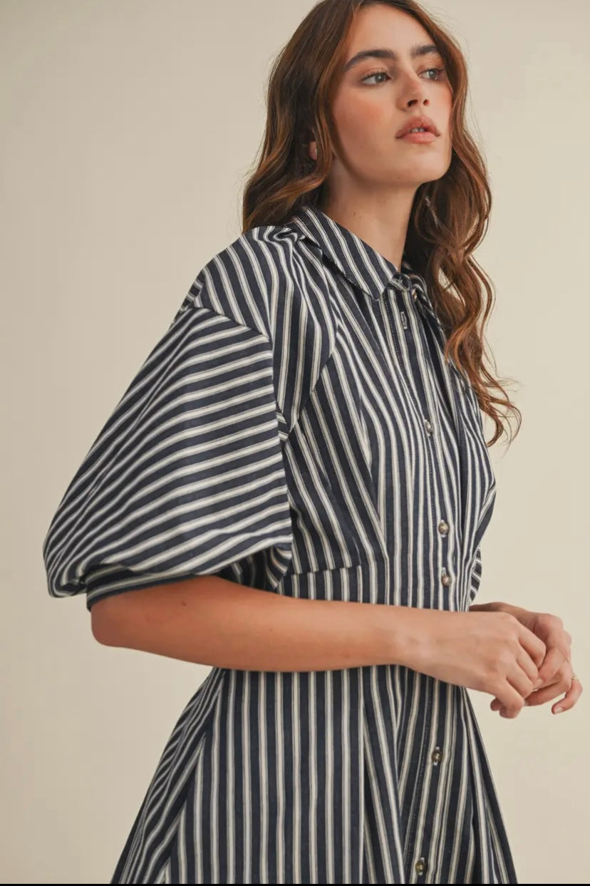 Susannah Striped Dress