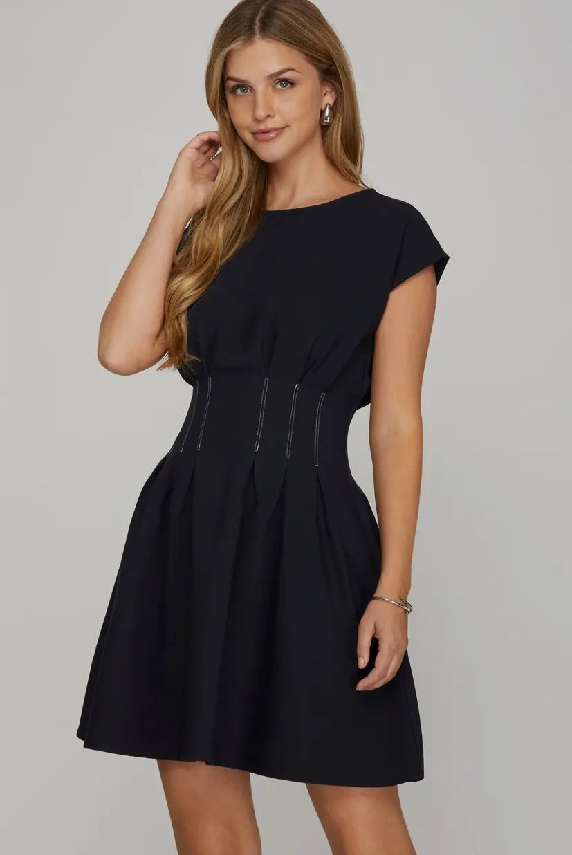 Skylar Stitching Dress