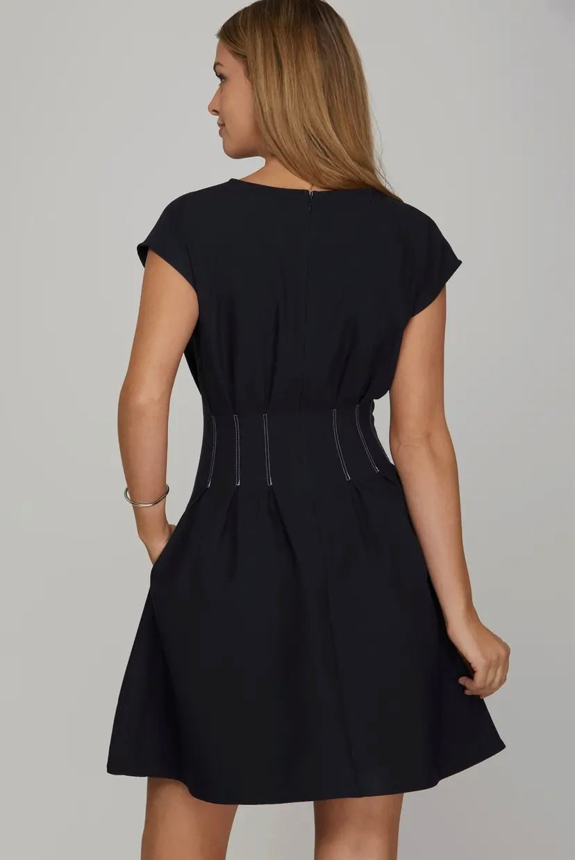Skylar Stitching Dress