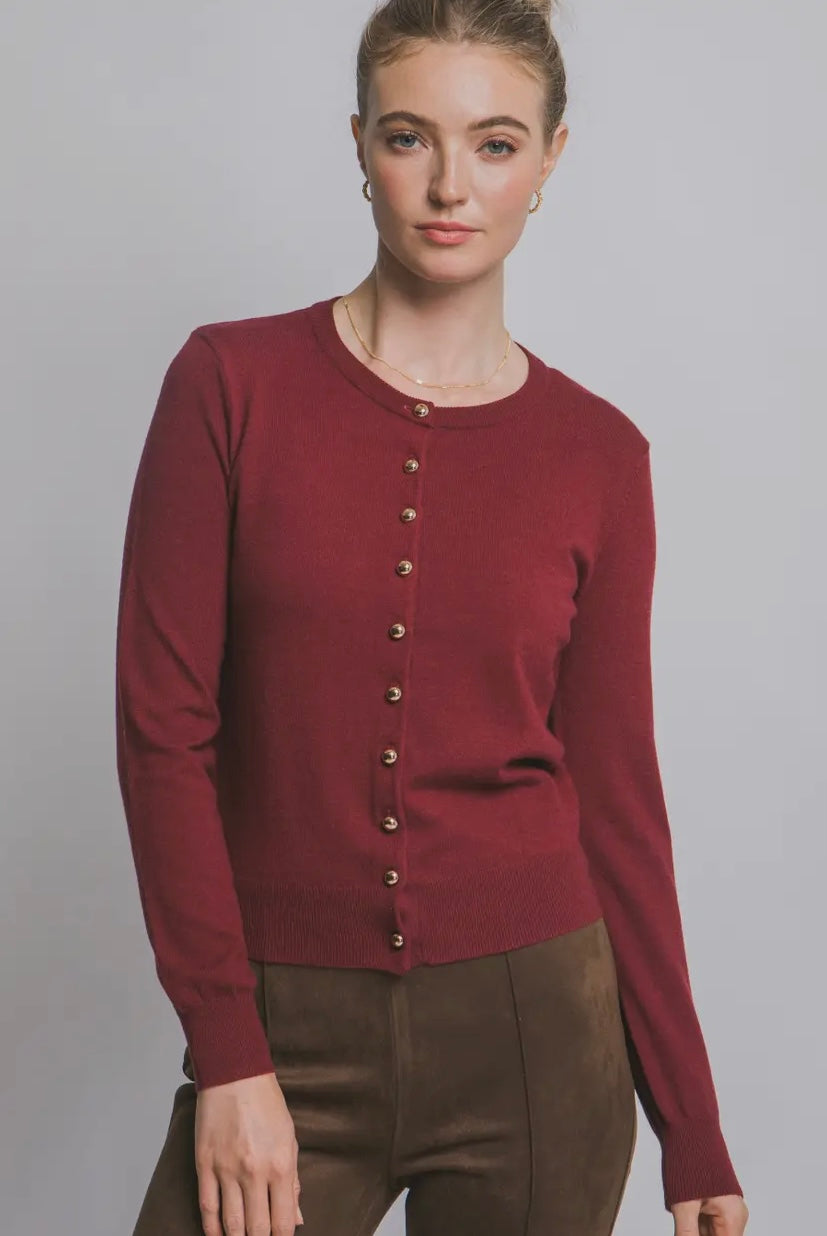 Goldie Button Cardigan