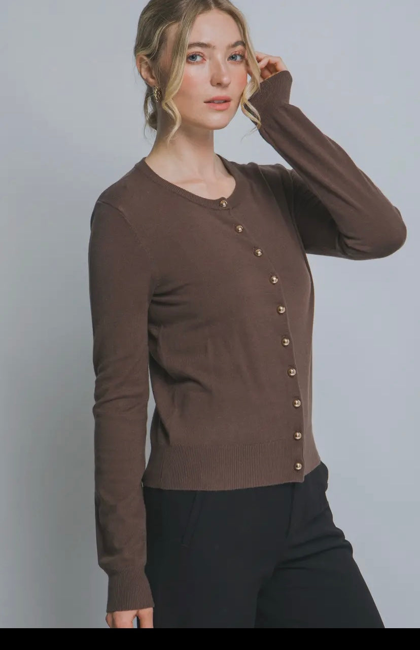 Goldie Button Cardigan