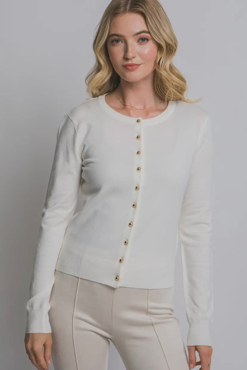 Goldie Button Cardigan