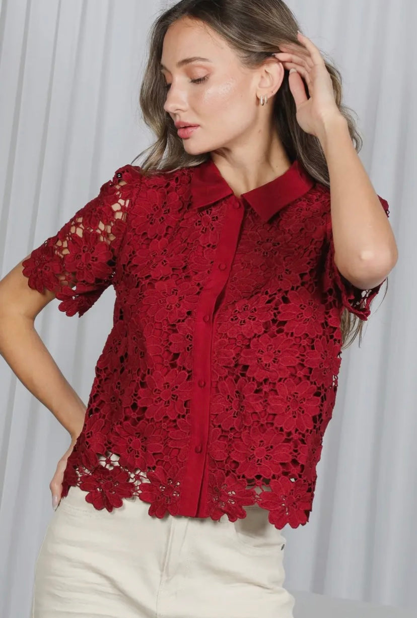 Layla Lace Blouse