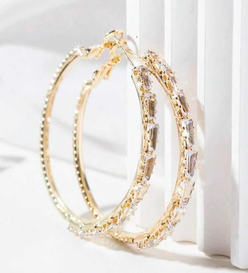 Taylor Sparkle Hoops