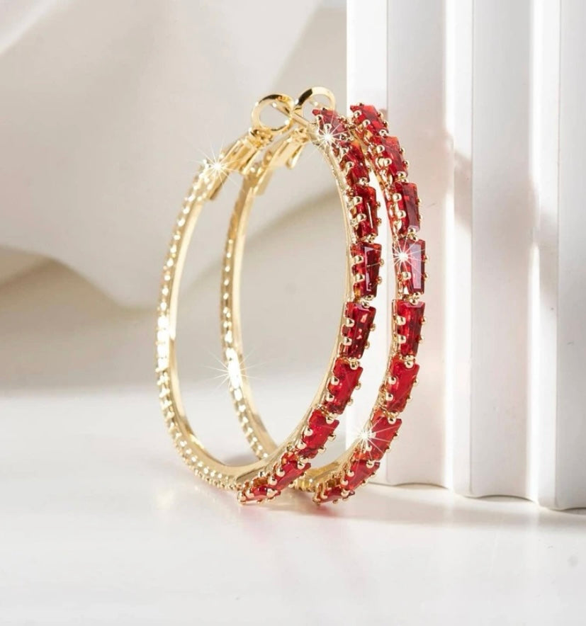 Taylor Sparkle Hoops