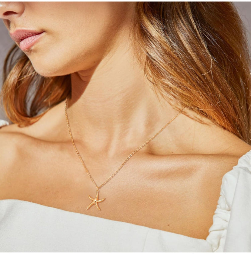 Starfish Pendant Necklace