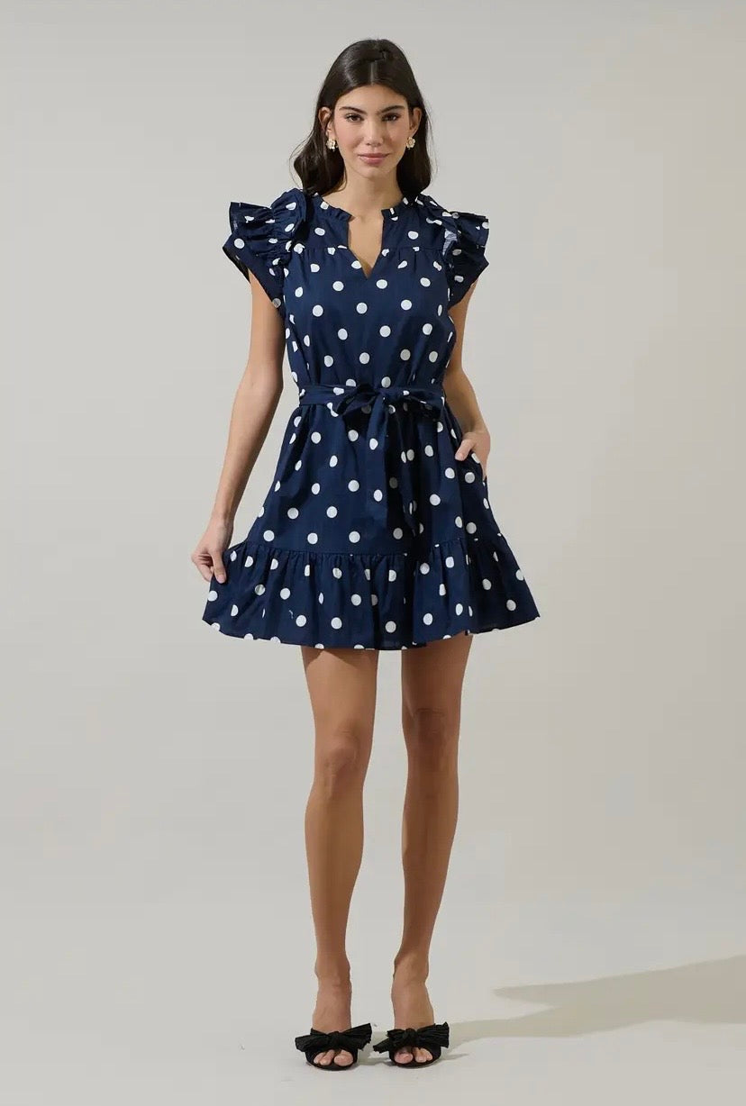 Gracie Polka Dot Dress