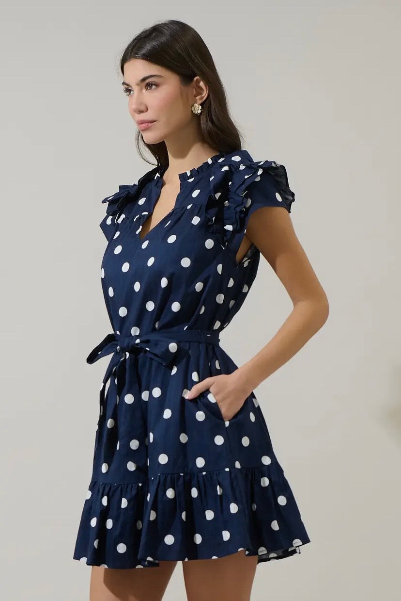 Gracie Polka Dot Dress