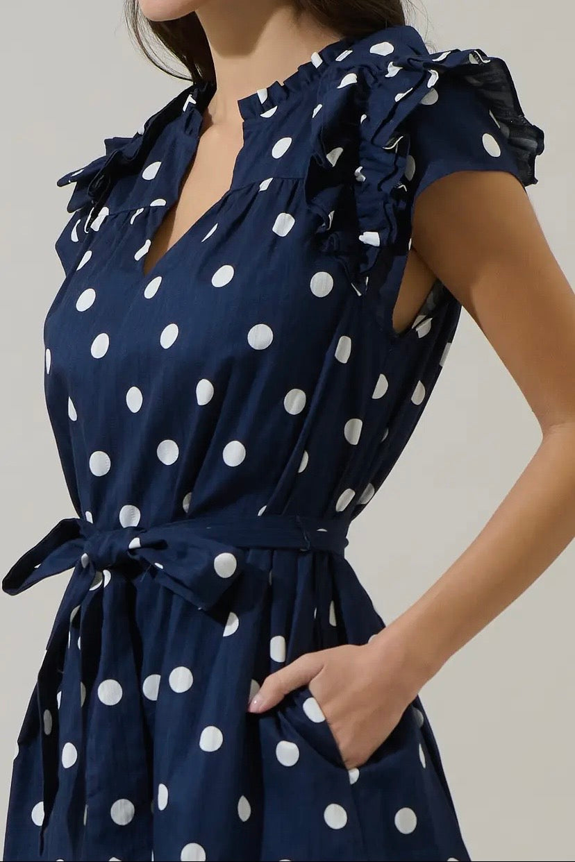 Gracie Polka Dot Dress