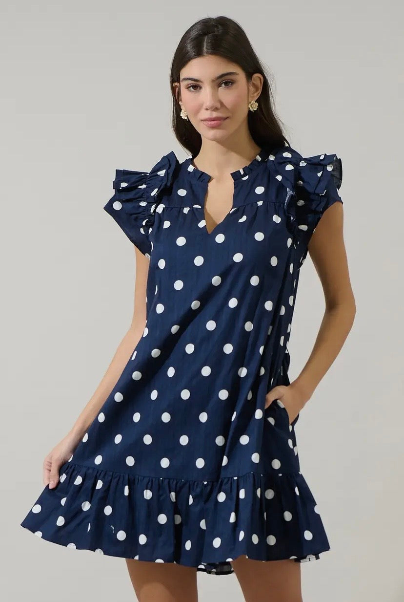 Gracie Polka Dot Dress
