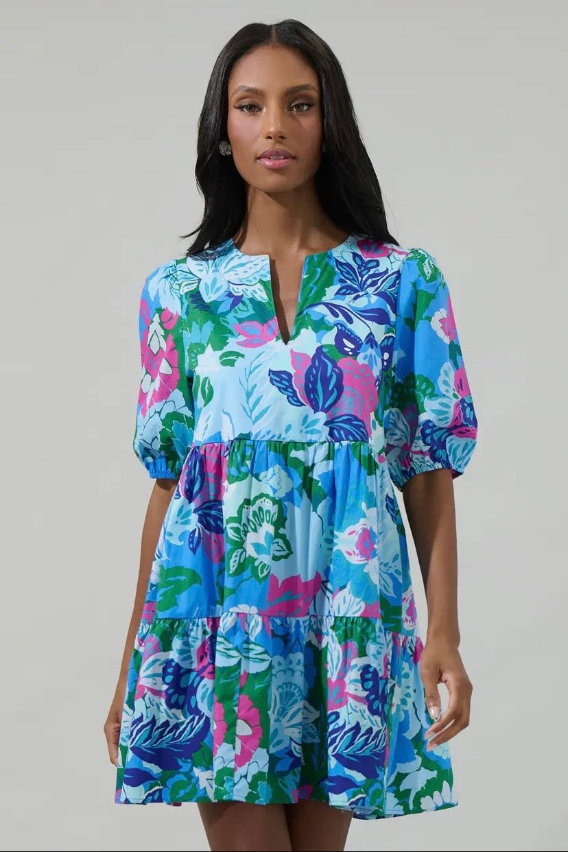 Brittany Botanical Dress