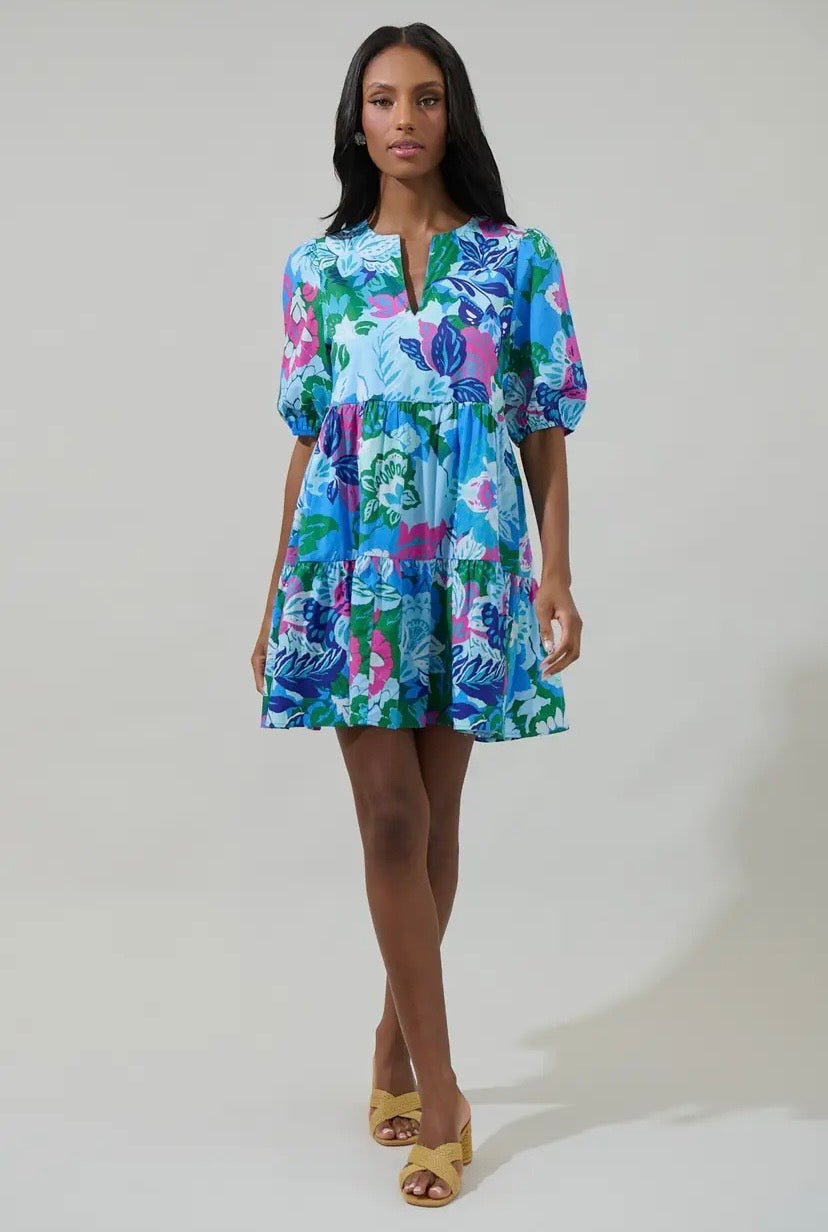 Brittany Botanical Dress