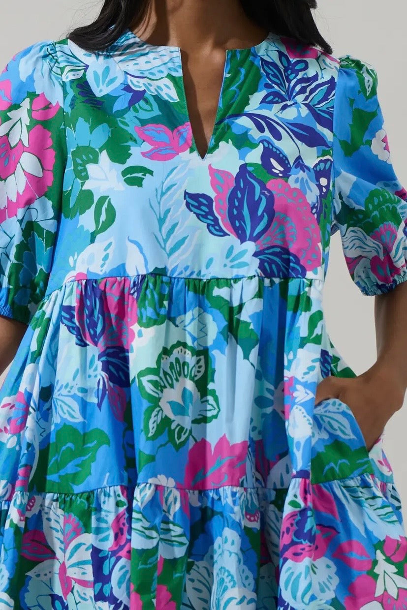 Brittany Botanical Dress