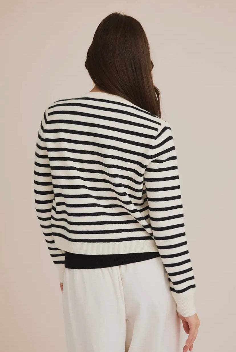 Gigi Striped Cardigan