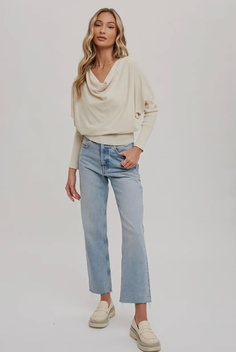 Calista Cowl Neck Sweater