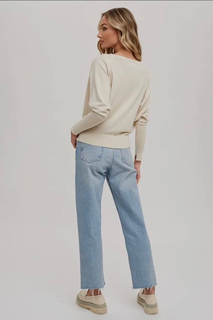 Calista Cowl Neck Sweater