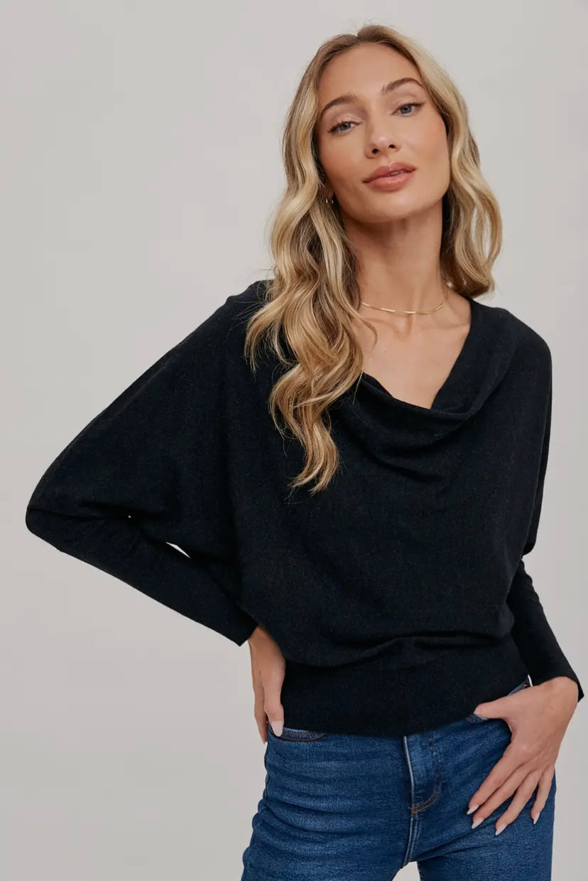 Calista Cowl Neck Sweater