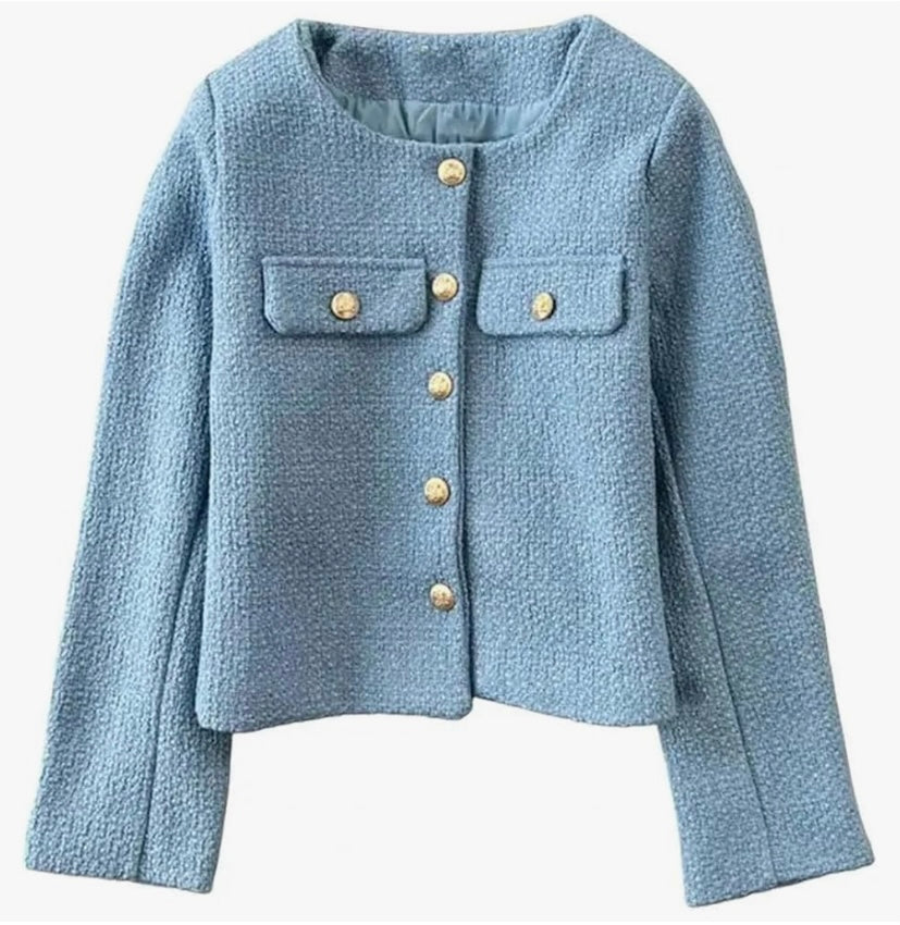 Ella Blu Cropped Jacket