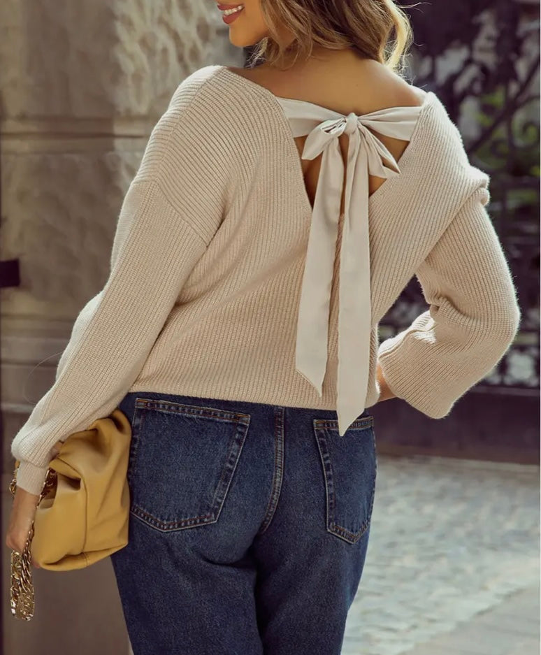 Marisa Bow Sweater