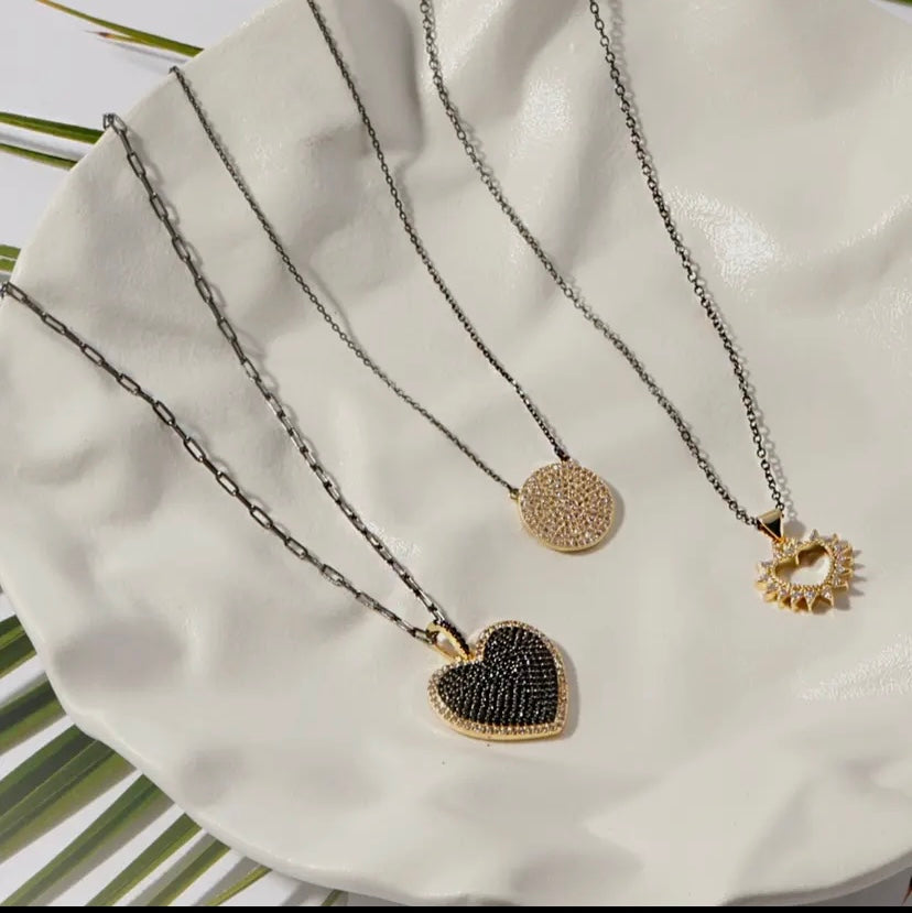 Margo Mixed Metals Pendant Necklace