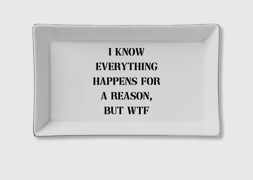 Ceramic Jewelry Trinket Tray