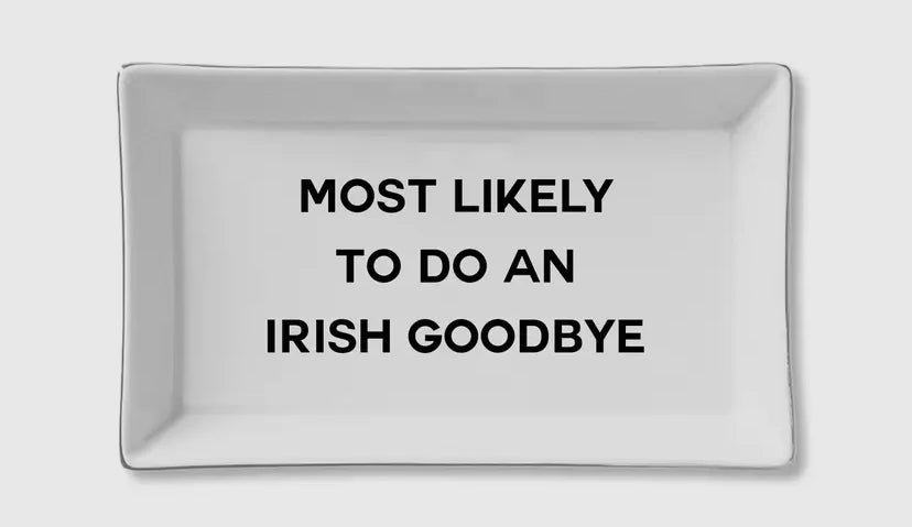 Ceramic Jewelry Trinket Tray