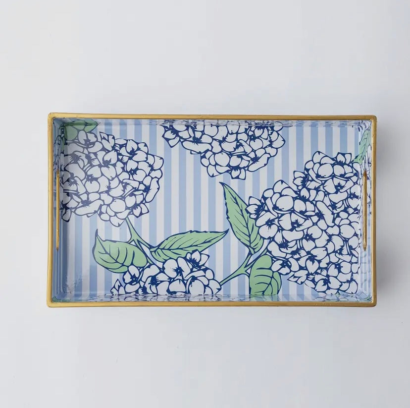 Hydrangea Vanity Tray