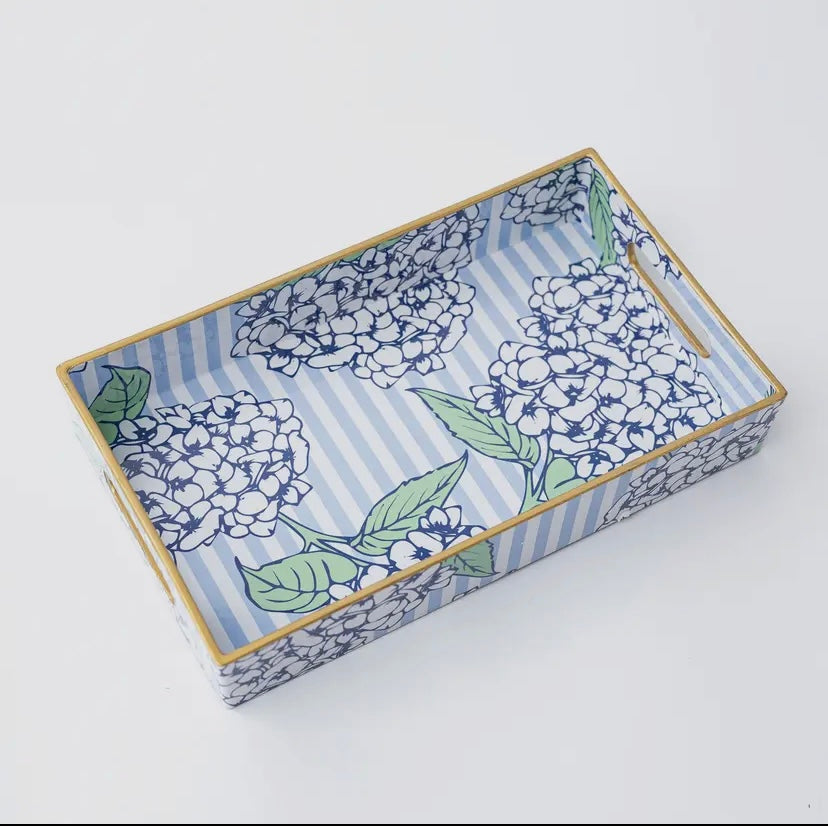 Hydrangea Vanity Tray