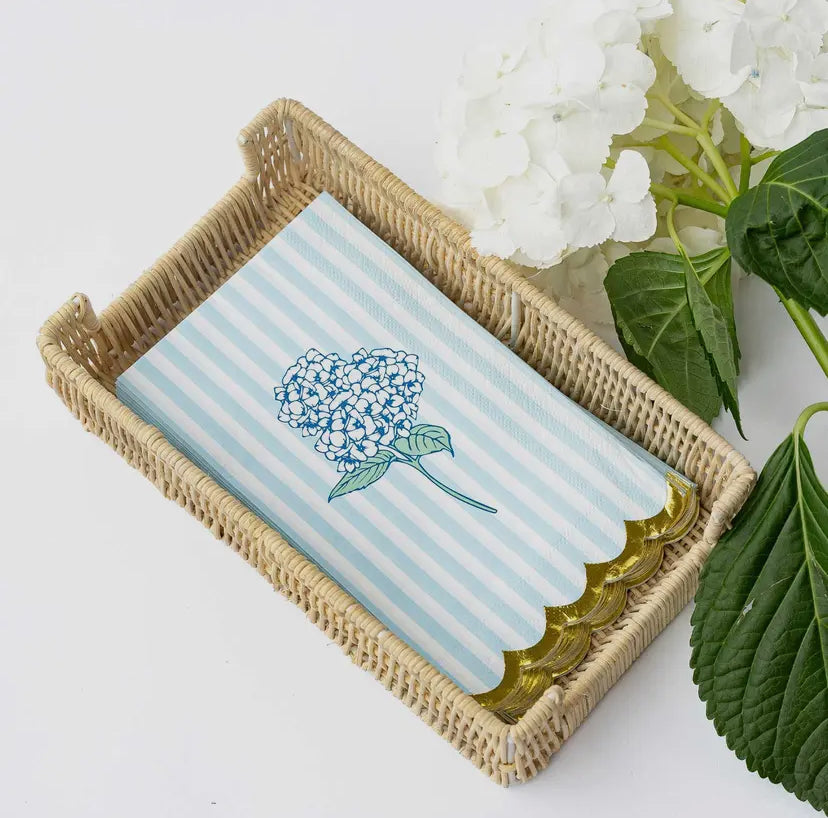 Hydrangea Paper Guest Towel Pack