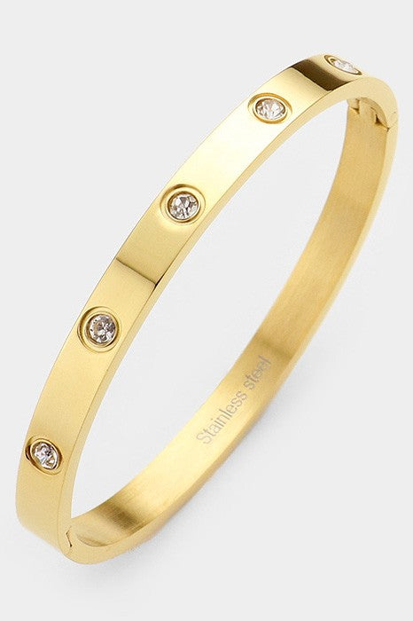 Carter Crystal Bangle