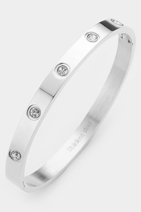 Carter Crystal Bangle