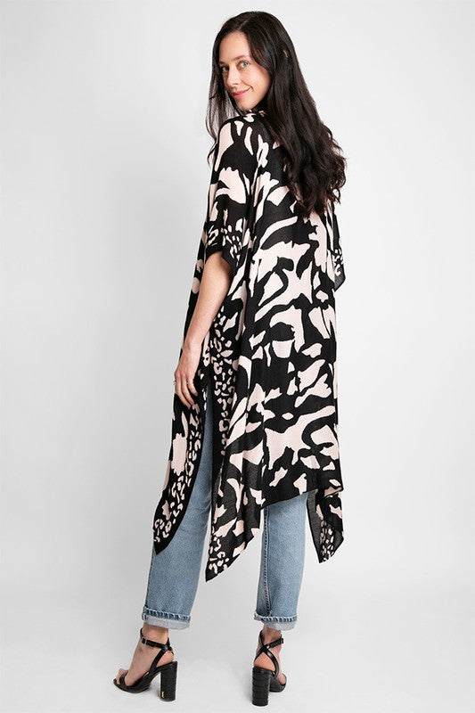 Ally Animal Print Kimono