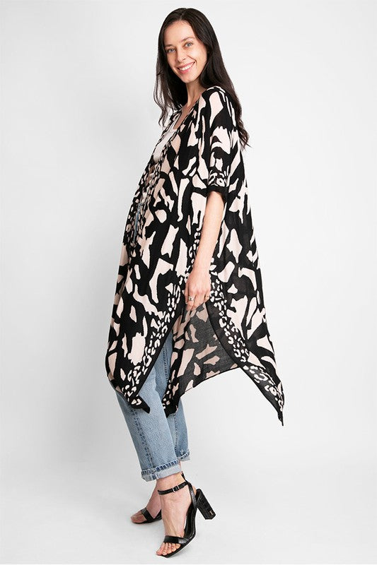 Ally Animal Print Kimono