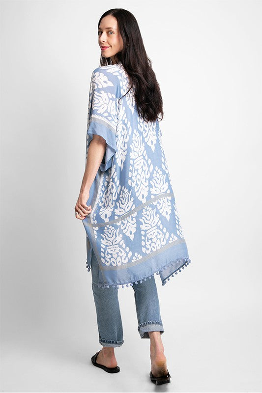 Leah Pom Pom Kimono