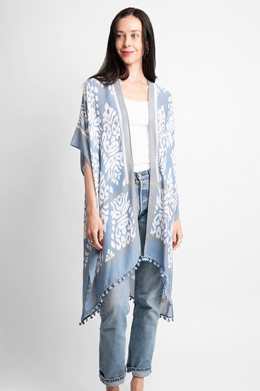 Leah Pom Pom Kimono