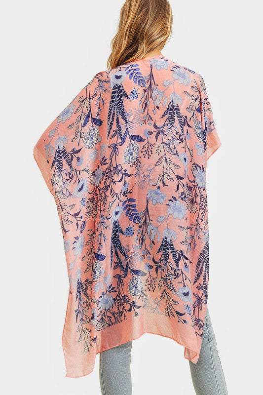 Lola Floral Print Kimono