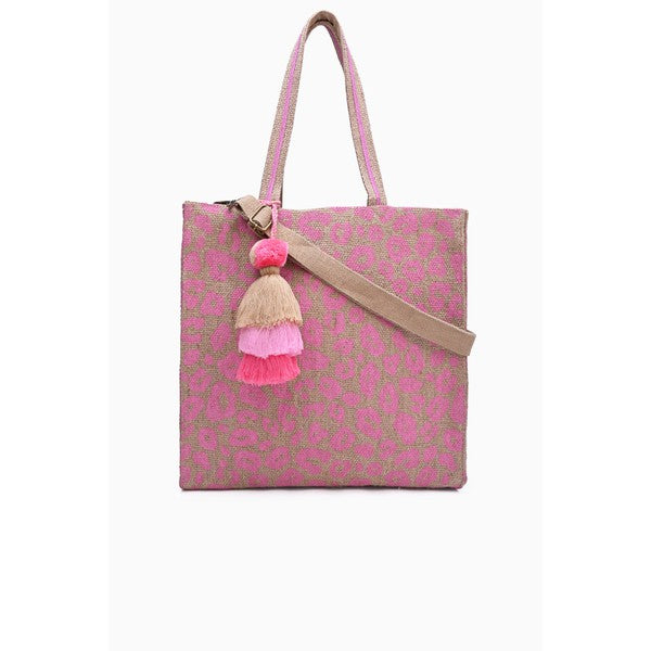 Parker Pink Cheetah Tote