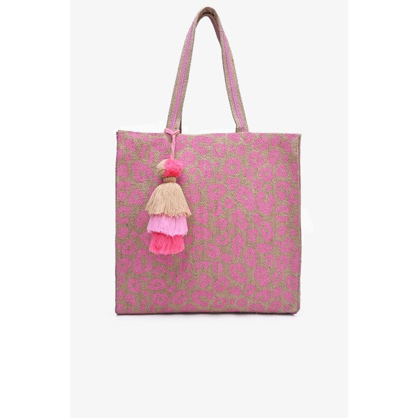 Parker Pink Cheetah Tote