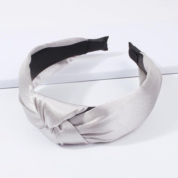Stella Satin Top Knot Headband