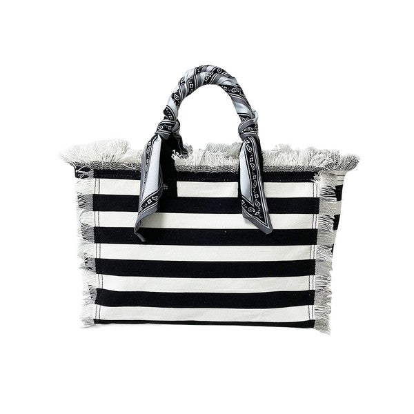 Sally Striped Tote