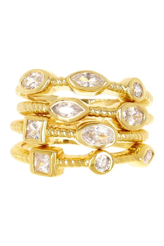 Elisabet Stack Ring Set