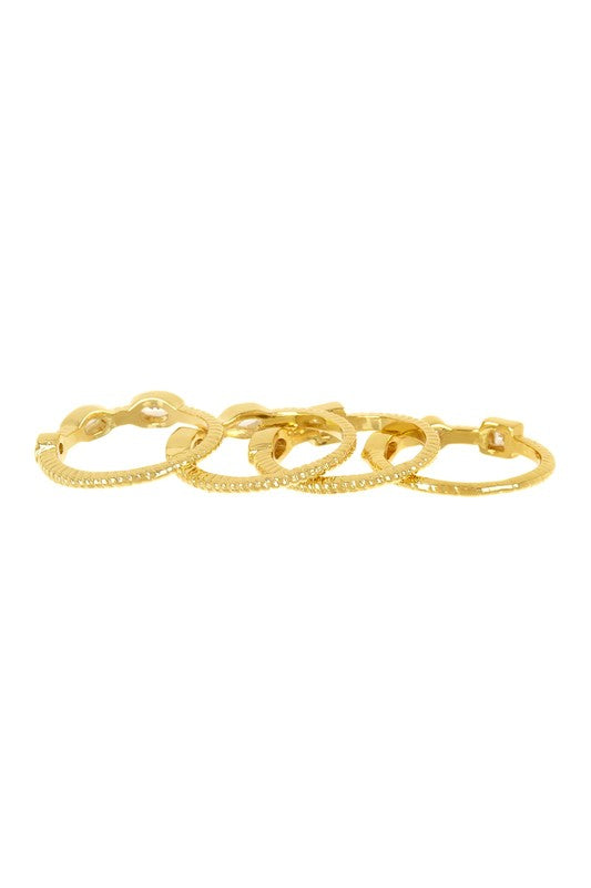 Elisabet Stack Ring Set