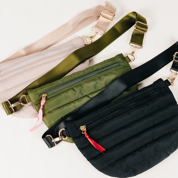 Britton Puff Crossbody Handbag