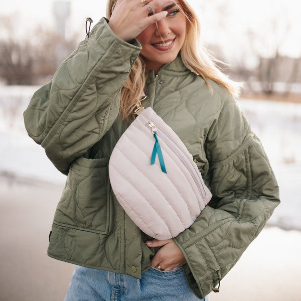 Britton Puff Crossbody Handbag