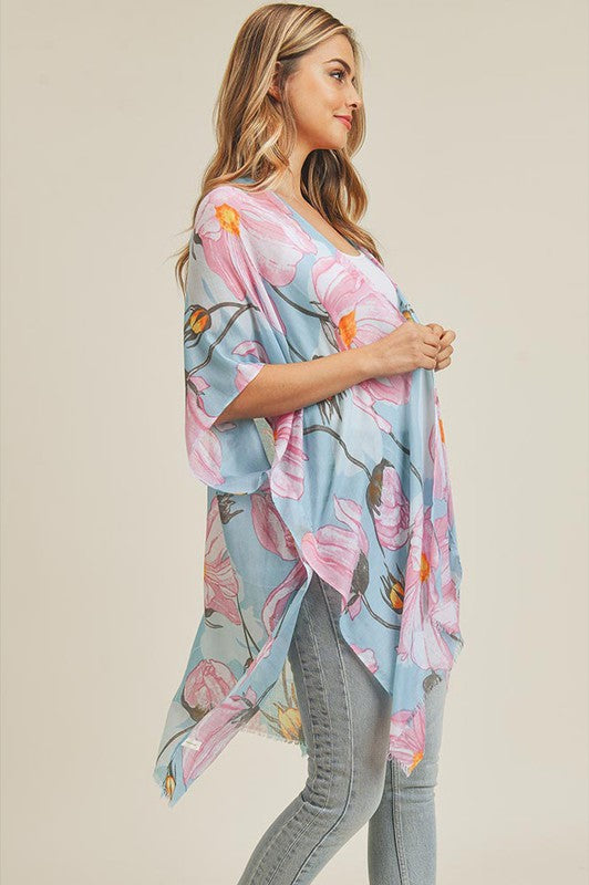 Finley Floral Medallion Kimono