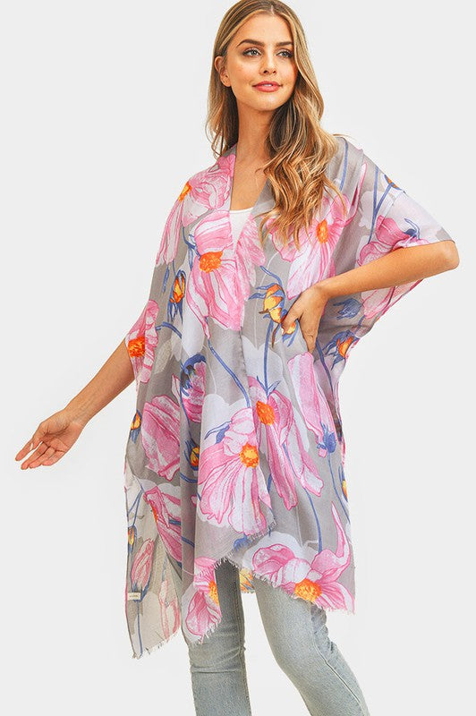 Finley Floral Medallion Kimono