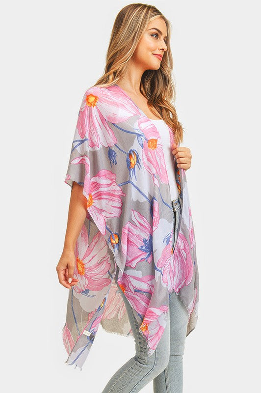Finley Floral Medallion Kimono