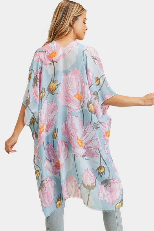Finley Floral Medallion Kimono