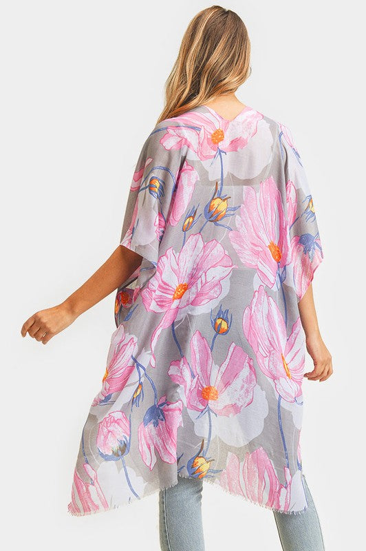 Finley Floral Medallion Kimono