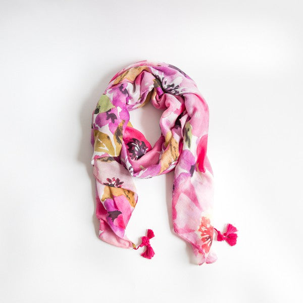 Olivia Watercolor Scarf
